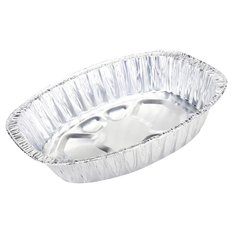 Home Master Foil Tray Large Oval 45.2cmx36.4cmx8.50cm