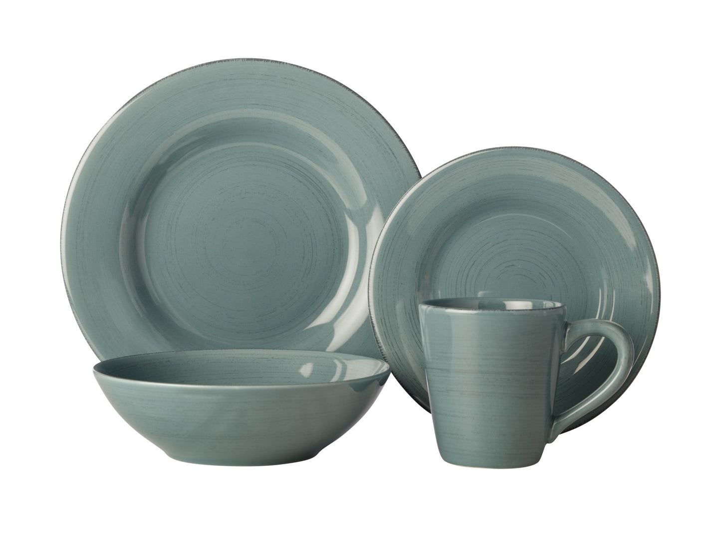 Casa Domani Portofino Dinner Set Blue 16pc