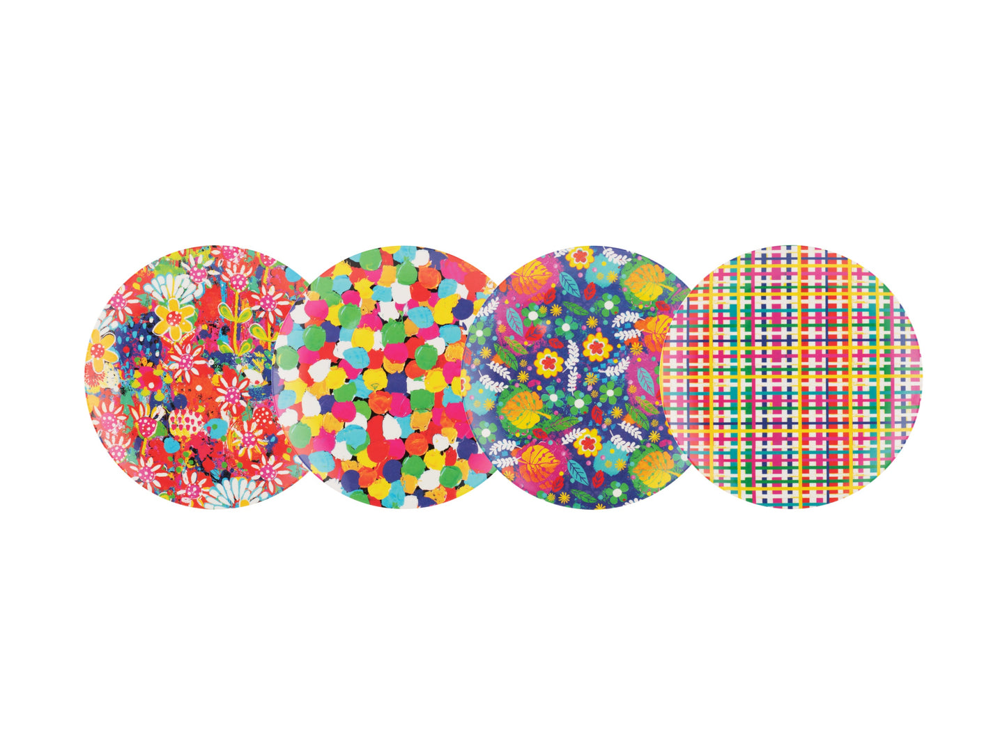 Maxwell & Williams Donna Sharam Byron Melamine Plate 28cm Set of 4