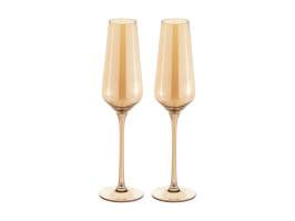 Flute 230ml Gold set of 2