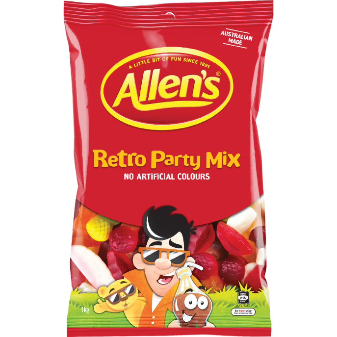 Retro party mix 1kg