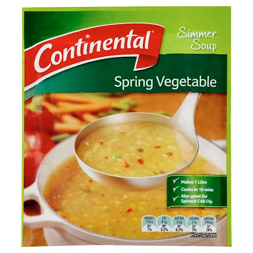 Spring vegetable soup mix