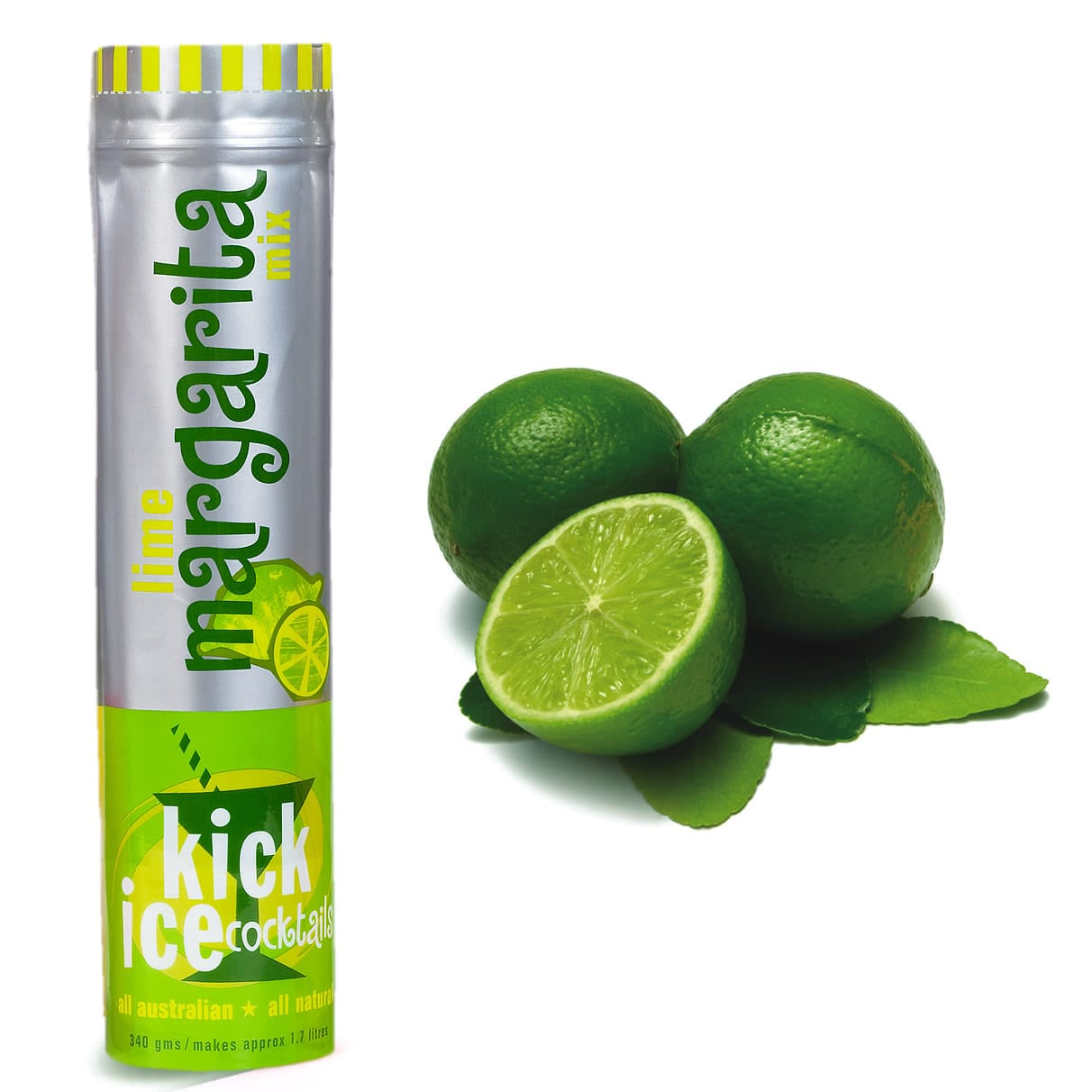 Kick Ice Lime Margarita Cocktail Mix 340gm