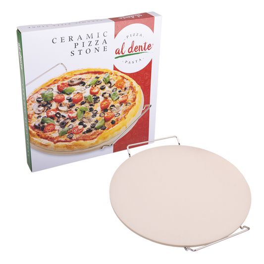 Al Dente Ceramic Pizza Stone 33cm