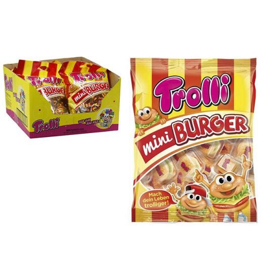 Trolli mini burger large pack 432gram