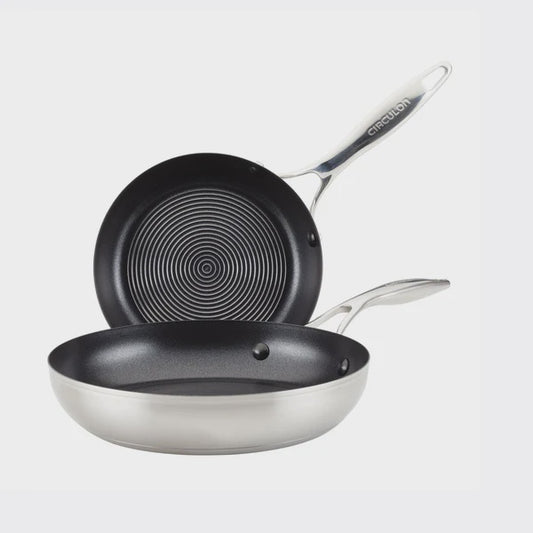 Circulon Steelshield Series Skillet Twin Pack 20 & 26cm