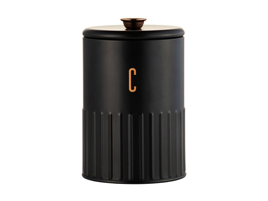 Maxwell & Williams Astor Coffee Canister 1.35Ltr - Black