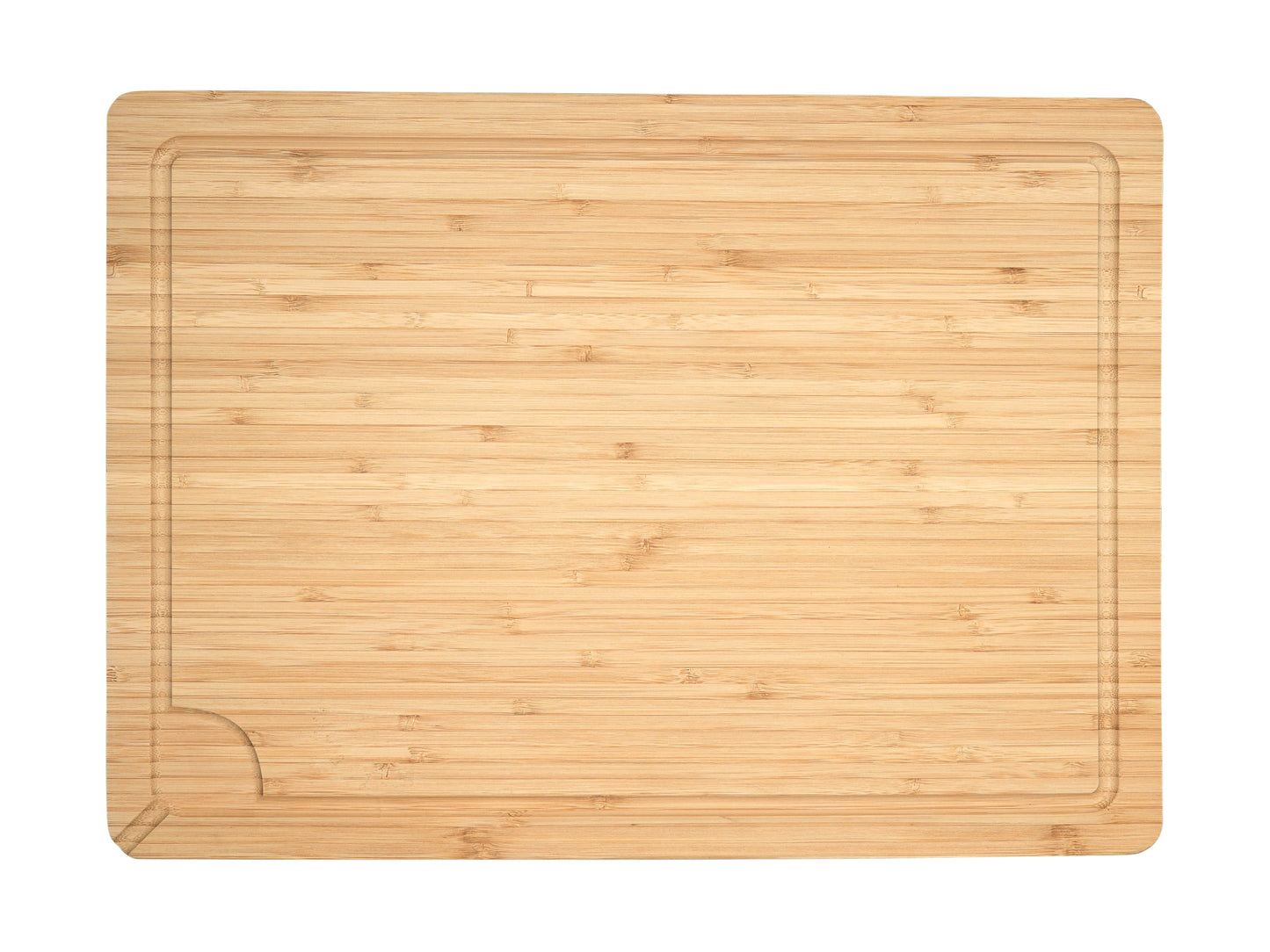 Maxwell & Williams Evergreen Bamboo Rectangle Board with Juice Groove 48x35cm