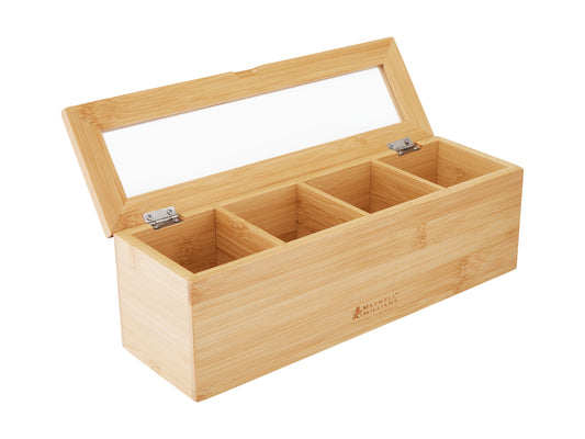 Maxwell & Williams Evergreen Bamboo Tea Box 29.5x9x9.5cm