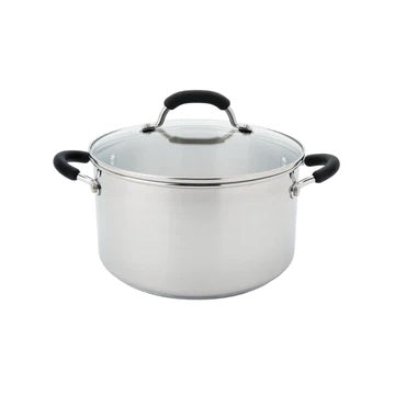 Raco Contemporary Stock Pot 5.7Ltr - Stainless Steel