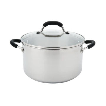 Raco Contemporary Stock Pot 7.6Ltr - Stainless Steel