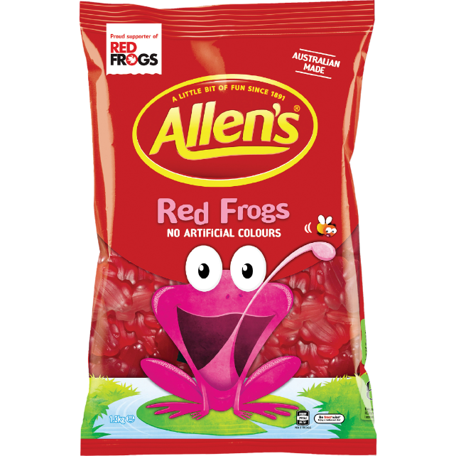 Allen's Big Red Frogs 1.3kg