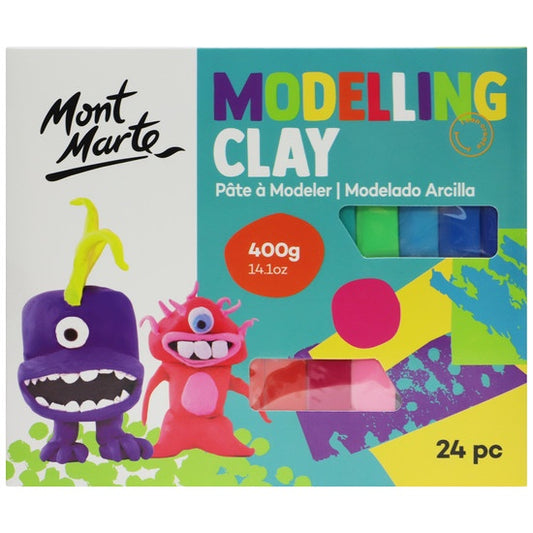 Mont Marte Modelling Clay 24pce