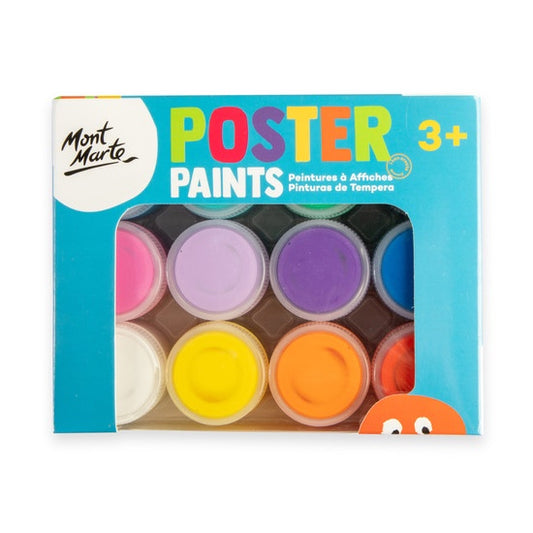 Mont Marte Poster Paint Set 12pce